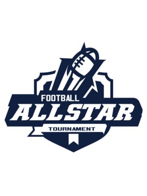 Allstar Tournament Football logo template