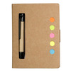 Eco Stowaway Sticky Jotter With Pen